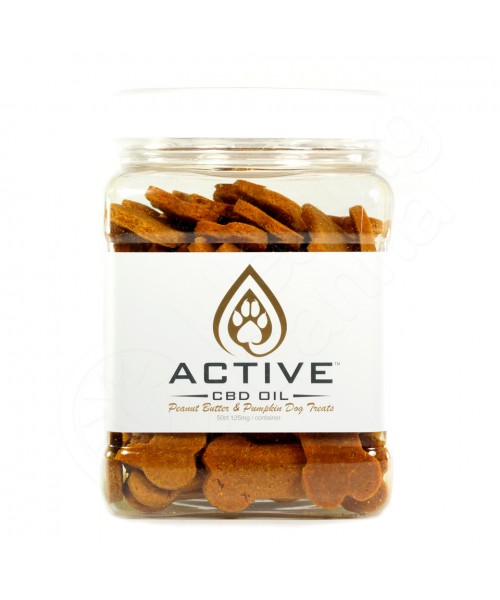 Active CBD Dog Treats - 50 Biscuits - 2.5mg CBD/ea